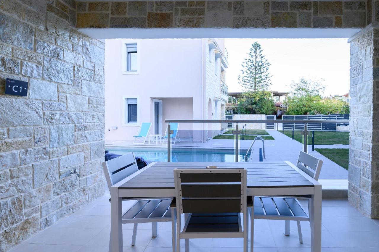 Momento Luxury Apartments Walking Distance From The Beach Nikiana Ngoại thất bức ảnh